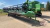 2004 36' JD 936 Draper Header w/self transport, pick-up reel, fore/aft, s/n H00936D706240 H37