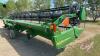 2004 36' JD 936 Draper Header w/self transport, pick-up reel, fore/aft, s/n H00936D706240 H37 - 7