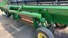 2004 36' JD 936 Draper Header w/self transport, pick-up reel, fore/aft, s/n H00936D706240 H37 - 11