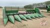 8 row JD 853 All crop header w/Sunflower pans, H36 - 3