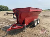 Grain feed wagon T/A w/540 PTO hopper, hyd unload, H52