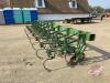 8 row JD RM S-tine 3PT row crop cultivator, s/n038817N, H36 - 6