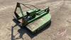 5ft JD 506 3pt rotary mower w/540 PTO, single trailing wheel, H36 - 2