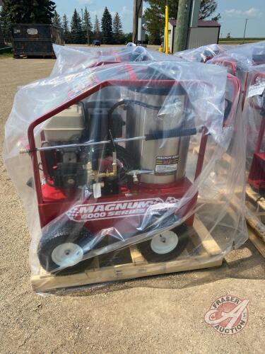 NEW Easy Kleen Magnum Gold, 4000 PSI 12V Hot Water Pressure Washer, 15 HP Gas, Totally Self Contained H40