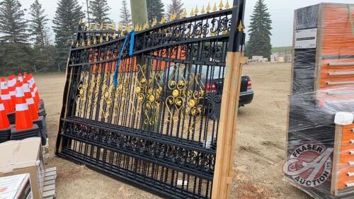 20' Iron Gates,H50, New (pair)