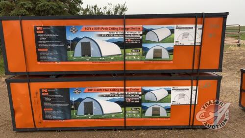 Shelter Peak 40x80 PE (box A and B), H50, New