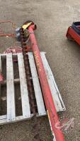 4" x 13' Westfield pencil auger w/electric motor, H53