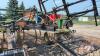 36' JD Deep Tiller w/3-bar harrows, s/n-n/a, H54 - 8