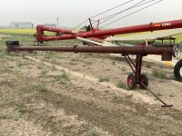 8" x 32' Transfer auger w/electric motor mount and cleanout slide