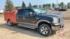 2005 Ford F250 SD Lariat truck w/service body, 420,160 kms showing, VIN#1FTSW21PX5EC94967, H39, Owner: Lonnie D Studer, Seller: Fraser Auction________________ ***TOD & keys - office trailer*** - 10