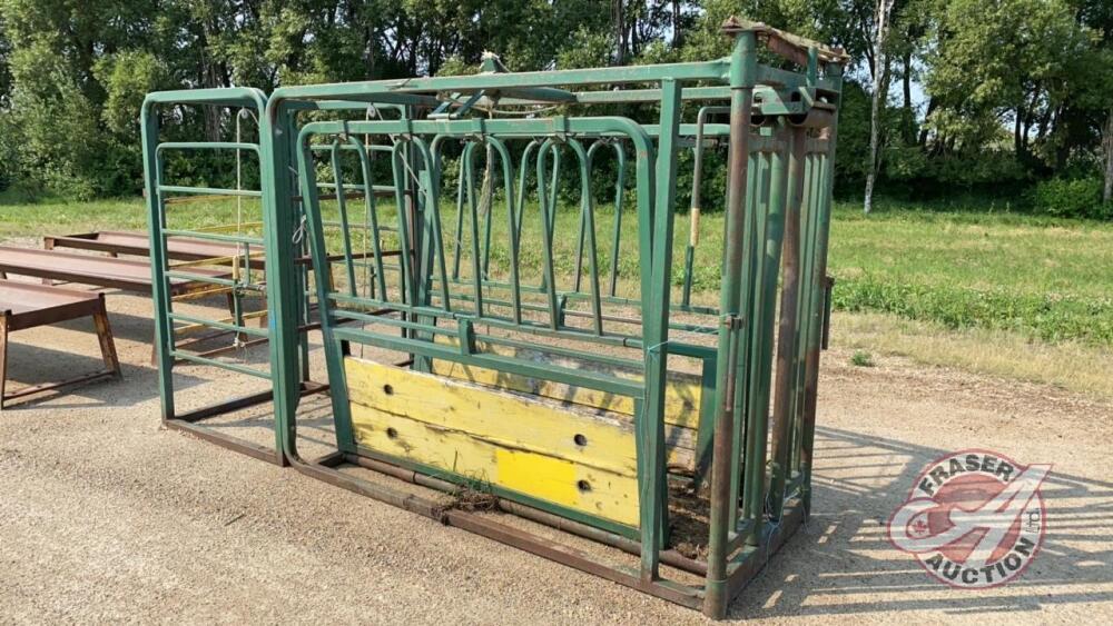 Mr Squeeze Cattle Chute Wpalp Cage H55 7241