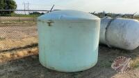 1700 gal water tank, H54