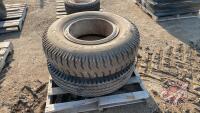 (2) 10.00-20 Used Tires on rims, H58