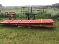 14' Cancade grain sides w/end gate, A37