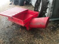 plastic auger hopper - new, A37