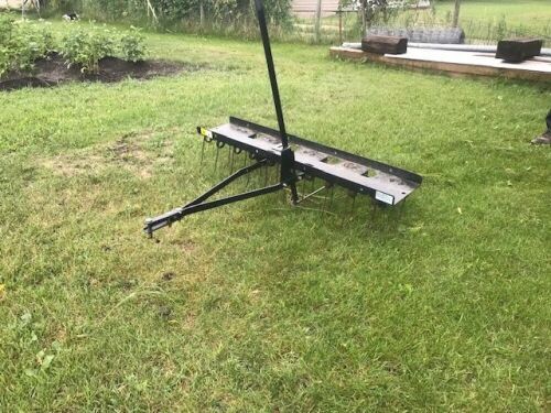 40" lawn dethatcher tine harrow pull type, H38