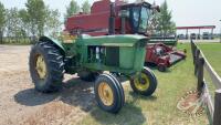 JD 4020 (1966) Tractor w/2 remote hyd, 454 hrs showing s/n 193935R, H82 ***keys - office trailer***