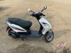 2012 Piaggio Fly 4V Scooter, 49cc, 1283 showing, s/n 0C4201703, __ ***keys - office trailer*** - 3