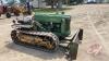 JD 40c Crawler (1955) w/ 5' blade, 2nd owner, H96, ***hand crank, grease gun, s/n 68817 ,manual, no key required - office shed*** - 2