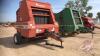 Hesston 560 RND baler, 540 PTO, s/n R56000328 H98 ***monitor & manual - office shed*** - 3