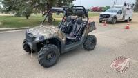 2011 Polaris RZR 800 S high output 4x4 Dune/Sport/trail camo Brown, 6432 showing, VIN#4XAVH76A9BB068433, H109, Owner: Kade H Campbell, Seller: Fraser Auction_________________ ****TOD, keys, tool kit & winch- office shed****