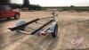 2013 EZ Loader Utility Boat Trailer, Black, VIN# 1ZEAAYKB4DA012163, Owner: Lonnie D Studer, Seller: Fraser Auction___________________H39 - 5