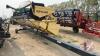 25' New Holland 971 Header w/ Moulson Welding Transport, s/n610456, H113