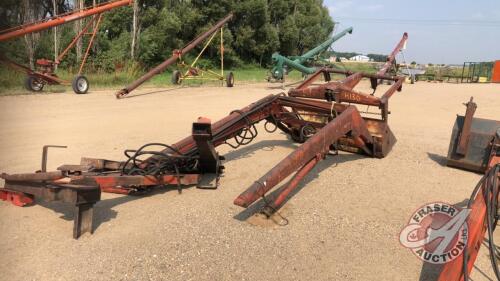 DuAl Loader w/6’ bucket/grapple - off Massey 1100, H130