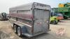 1988 16’ Norbert Livestock Trailer, 2 owners from New, VIN# 2N9C65526JG017137, H154, Owner: Jacqueline D Dring, Seller: Fraser Auction______________ ***TOD - office trailer*** - 7