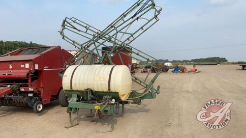 60’ Summers 3PT hitch Sprayer w/300gal tank,w/ hyd pump, s/n93439, H146 ***box - office shed***