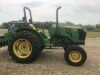 2015 JD 5045E 45hp 2wd Tractor w/3PT, i Match quick hitch, 540 pto, single hyd, 9-speed standard trans, 14.9-28 rear rubber, 7.50-16 front rubber, roll bar, 130hrs showing, s/n100443, A55 - 5