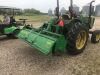 2015 JD 5045E 45hp 2wd Tractor w/3PT, i Match quick hitch, 540 pto, single hyd, 9-speed standard trans, 14.9-28 rear rubber, 7.50-16 front rubber, roll bar, 130hrs showing, s/n100443, A55 - 6