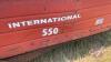 IH 550 s/a manure spreader (parts only) - 6