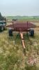 30' bale trailer w/tandem walking beam axles, single steering axle, 12.5L-15F1 rubber - 2