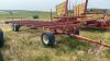 30' bale trailer w/tandem walking beam axles, single steering axle, 12.5L-15F1 rubber - 3