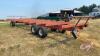 30' bale trailer w/tandem walking beam axles, single steering axle, 12.5L-15F1 rubber - 7