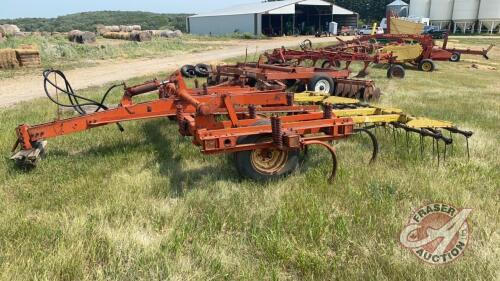 12ft Case tillage w/Degelman 3-bar harrows