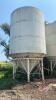 Friesen hopper bottom bin w/legs approx 14ft diameter BIN #5