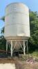 Friesen hopper bottom bin w/legs, approx 14ft diameter BIN #6