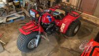 Honda Big Red 3-wheel ATV VIN#JH3TB055XEC445625