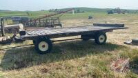 4-wheel farm rack wagon (A)