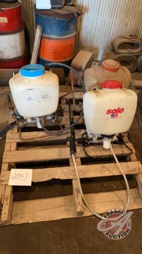 Back PAC sprayers