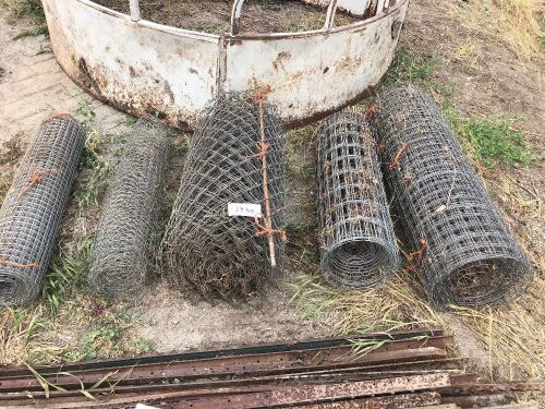 part rolls of various wire (sells as a lot)