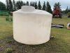 1200-gal poly water tank, A46