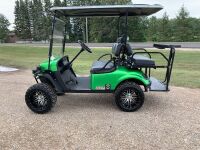 2017 EZGO All Extra's Express S4 Golf Cart w/gas engine, s/n3277203, A55