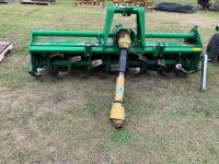 7' JD 681 3pt Rototiller, w/540 pto, New, A55