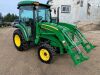 JD 3520 MFWD 37hp Tractor w/Cab, 1060hrs showing, s/n512511, A55