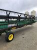 2007 30' JD 930D Draper Header w/ self transport, fore/aft, single point hook-up, new middle canvas, Field Ready, s/n H00930D721082, A61 - 11