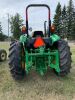 2015 JD 5045E 45hp 2wd Tractor w/3PT, i Match quick hitch, 540 pto, single hyd, 9-speed standard trans, 14.9-28 rear rubber, 7.50-16 front rubber, roll bar, 130hrs showing, s/n100443, A55 - 7