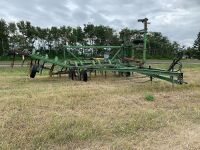 29' JD 1600 Deep Tiller w/Beaver tails, 3-bar harrows, s/n024504, A54